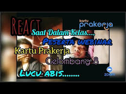 Kartu pra kerja, janji kampanye jokowi yang dikebut demi lawan corona. React Peserta Prakerja Lucu Lucu Di G2 Academy Gelombang 8 Youtube