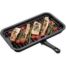 Kitchen Craft Kitchen Craft Non Stick Enamel Grill Pan 40x23cm Kitchen Craft Cookware Grill Pan Kitchen Crafts