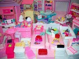 Vintage barbie dream house 1962 mattel furniture accessories fold and carry. Huge Lot Vintage Barbie Furniture Amp Accessories Look 112924952