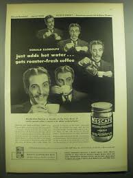 1946 Nescafe Coffee Ad