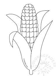 Older girls colour pop colouring set. Corn Coloring Pages Printable Coloring Page Coloring Home