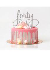 Happy 30th Birthday Cake Topper Rose Gold Forty Cake Topper Birthday Cake Topper 40th Birthday Cake Topper Fortieth Cake Topper Ag 40th Birthday Cakes 40th Birthday Cake Topper Birthday Cakes For Women