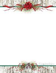 Download this free christmas stationery set. Pinecones Ribbon Christmas Letterhead 8 5x11 80 Pk Christmas Stationery Christmas Letterhead Christmas Letter Template