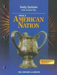 Key words are special tokens in the language. Holt American Nation Daily Quizzes With Answer Key Amazon De Holt Rinehart Winston Fremdsprachige Bucher