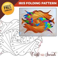 Hier findet ihr vorlagen mit zahlen zum ausdrucken. 50 Free Iris Folding Patterns Craft With Sarah