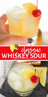Ever Since Discovering Whiskey Last Summer I Ve Been Having A Lot Of Fun Experimenting With Classic Wh In 2020 Whiskey Sour Whiskey Sour Recipe Whiskey Drinks Recipes