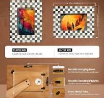 Handicrafts Home Cadre Photo 10,2 X 15,2 Cm, Décoration Murale Et De Table,  Motif