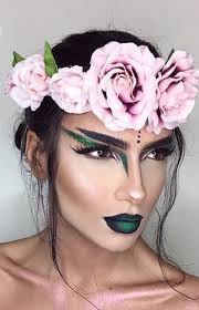Virgo Makeup Floral Halloween Makeup Looks Unique Makeup Halloween Makeup Scary