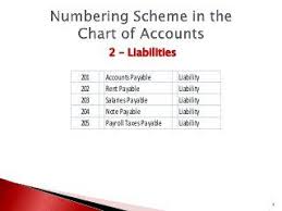 basics of accounting chart of accounts general journal