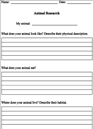 animal report template 5th grade 5 professional templates writing prompts funny what is included in feasibility