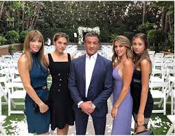 The actor, 72, stepped out in france at the. Sylvester Stallone Shares Lovely Family Photo With His Beautiful Wife And Daughters