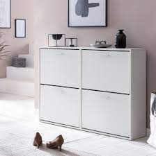 Maybe you would like to learn more about one of these? Wohnling Schuhschrank Wl5 829 Modern 120 X 81 X 24 Cm Holz Schuhregal Weiss 4 Facher