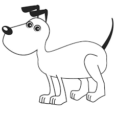 Coloring Dog Dog Coloring Page Dogs Drawings