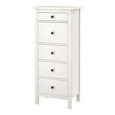 Ikea Hemnes Komoda 5 Szuflad Biala Bejca 6153960057 Oficjalne Archiwum Allegro Hemnes Ikea Hemnes Dresser Tall Narrow Dresser