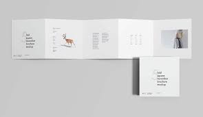 Free 5 Fold Square Accordion Brochure Mockup Psd Brochure Mockup Psd Brochure Brochures Mockups