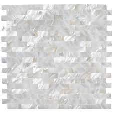 Tile transition strip carpet edging trim product features… used with auto carpet, tonneau covers. Mother Of Pearl Backsplash Arctic Oyster White Pearl Shell