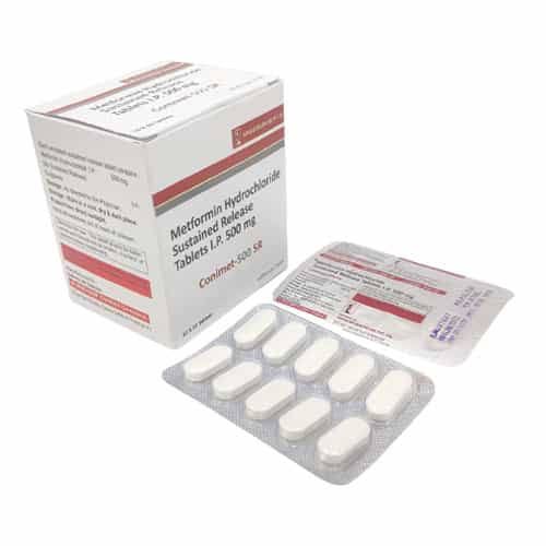 Metformin Hydrochloride Sustained Release Tablets | Manufacturer, Supplier and PCD Franchise