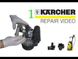 How To Fix A Karcher Pressure Washer Pressure Washer Washer Parts Repair Videos