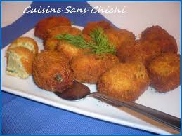 Croquettes De Cabillaud Sauce Citron Recette Ptitchef Recette Croquette De Poisson Sauce Citron Croquettes