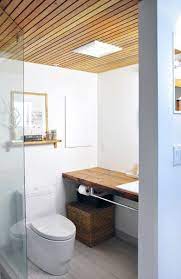 In such systems, suspended rail made of aluminum, it is waterproof and will not rust, no deformation, and securely and firmly secured. Top 50 Best Bathroom Ceiling Ideas Finishing Designs Wooden Ceiling Design Wooden Bathroom Eclectic Bathroom