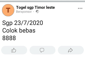 Togel Sgp Timor Leste Home Facebook