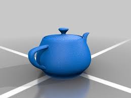 This 3d Model Of The Famous Utah Teapot Has Wall Thickness Separate Lid As Well As Hollow Spout Thing Video Http Www Diy Tools Homemade Tea Pots 3d Printer