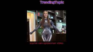 Sophie rain spiderman video leaked