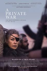 A Private War In 2020 Rosamund Pike Jamie Dornan War Film