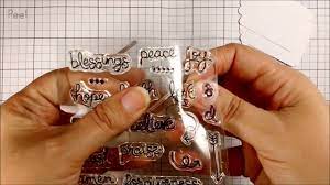 There isn't one way to clean your stamps and many stampers have their own way of cleaning. How To Use Clear Stamps Youtube
