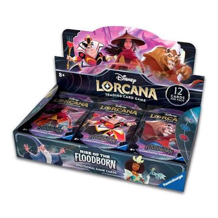 Disney Lorcana Rise of the Floodborn Booster Box Sealed Case – Set 2 English