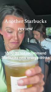 Warning: dont do it. Dont try the new starbucks energy drinks. Not wor...