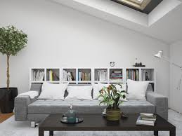 Un divano letto moderno non è caratterizzato solo da forme lineari e contemporanee. Soggiorno Moderno Con Telai Divani E Cuscini Psd Gratis