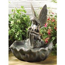 How to clean a garden water fountain. Solar Power Decorative For Garden Small Angel God Ornamental Pump Water Fountain With Led Light Buy Water Fountain Ornament God Water Fountain Water Pump Fountain Product On Alibaba Com