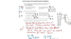 3 motorway 5 descent 6 route down 1 course 2 path 4 ascent. Grade 6 Unit 6 Lesson 18 Practice Problems Youtube