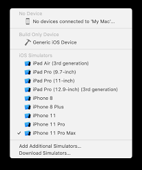 Is There An Iphone Se Simulator For Xcode 11 Ios 13 Stack Overflow