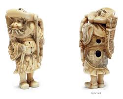 101 pages, 100 color illustrations of more than 150 netsuke, okimono, and ojime by the popular 20th century netsuke artist. An Ivory Netsuke