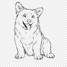 Push pack to pdf button and download pdf coloring book for free. Pembroke Welsh Corgi Coloring Book Puppy Cute Corgi Drawings White Child Png Pngegg