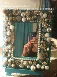 En otras ocasiones ya hemos hablado de espejos y de cómo decorar la casa con ellos en el techo. Jewelry Mirror Manualidades Espejos Decorativos Marcos De Cuadros