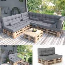 Palettenkissen Kaltschaum Kissen Palettensofa Palettenm Bel Palette Couch Sofa Garten Terrasse M Bel In 2020 Diy Furniture Couch Pallet Cushions Couch Furniture