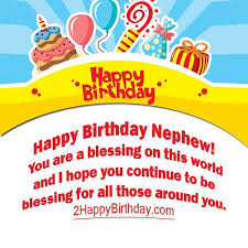 Blessing happy birthday nephew from aunt. 25 Lovable Birthday Wishes For Nephew 2happybirthday