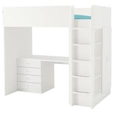 Tuffing Loft Bed Frame Dark Gray Twin Ikea In 2020 Loft Bed Frame Loft Bed Stuva Loft Bed