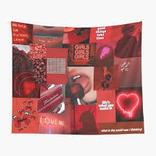 Grunge Tapestries Redbubble • this is a 30 or 50 4x6 photo dark red grungy aesthetic. redbubble