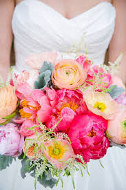 Wedding Flower Colors To Match Your Personality Colorful Wedding Flowers Peony Bouquet Wedding Pink Wedding Flowers