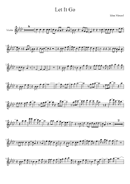Download sheet music for rock. Let It Go Violin Sheet Music Free Sheet Music