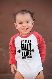 Tough Guy Raglan Tees Bodysuits Littlest Prince Couture Baby Girl Fashion Raglan Tee