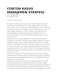 20200627 contoh studi kasus manajemen dan organisasi. Soal Dan Jawaban Uts Manajemen Strategi Peranti Guru