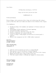 Whether you're having electrical problems, adding outlets, upgrading a panel to accommodate a new appliance, wiring a new home, or installing smart home automation, you'll need to hire a reliable licensed electrician. Sample Electrical Engineering Resume Templates At Allbusinesstemplates Com