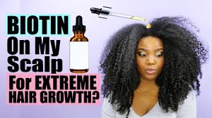 Heres our review on the 20 best hair growth and regrowth products proven to work for men and women. Putting Biotin On Your Scalp For Extreme Hair Growth Natural Hair Youtube
