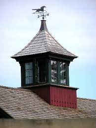 Cupolas Custom Square Cupola With Operating Glass Windows And Cedar Shingle Roof With Copper Cap Glass Cupolas Do Inc Barn Cupola Cupolas Cedar Shingle Roof