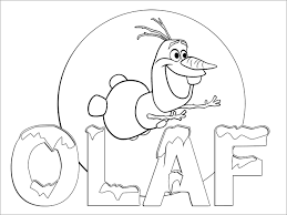 Welcome back the warm weather with these spring coloring sheets. Olaf Frozen Coloring Page Coloringbay